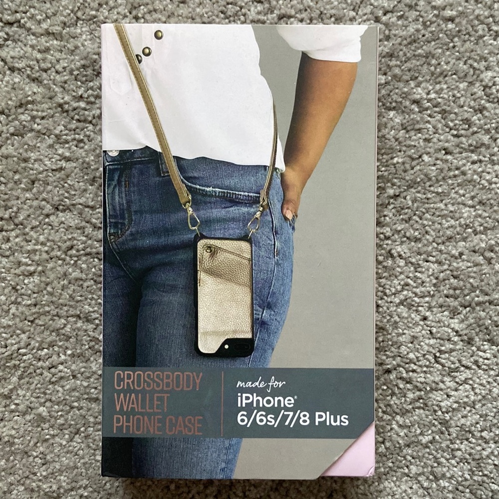 Crossbody wallet iPhone case